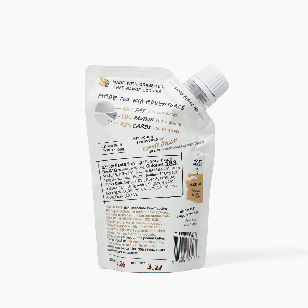Canyon Crack Squeeze Pouches