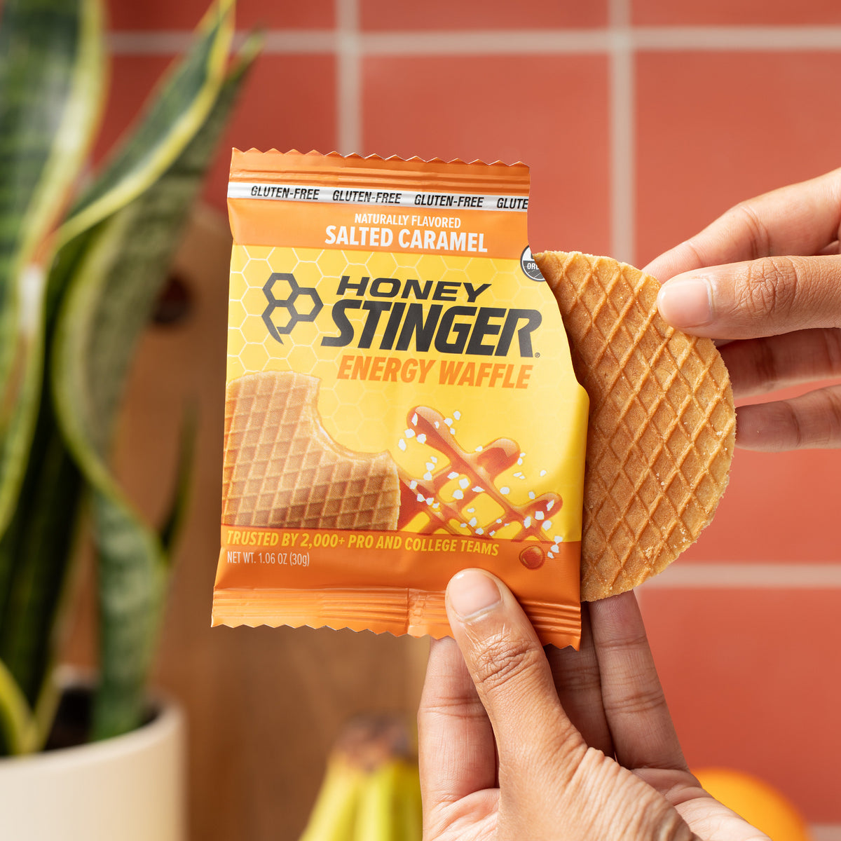 Honey Stinger Organic Gluten-Free Salted Caramel (Pack of 6)
